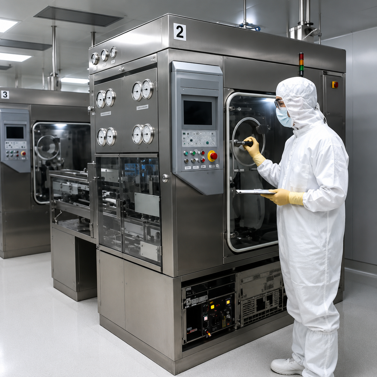 STERN piezo switches in a medical and pharmaceutical environment