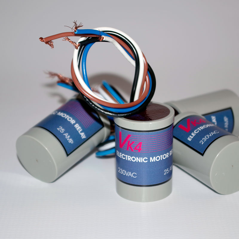 Vektron VK4 wire connection motor starting relay